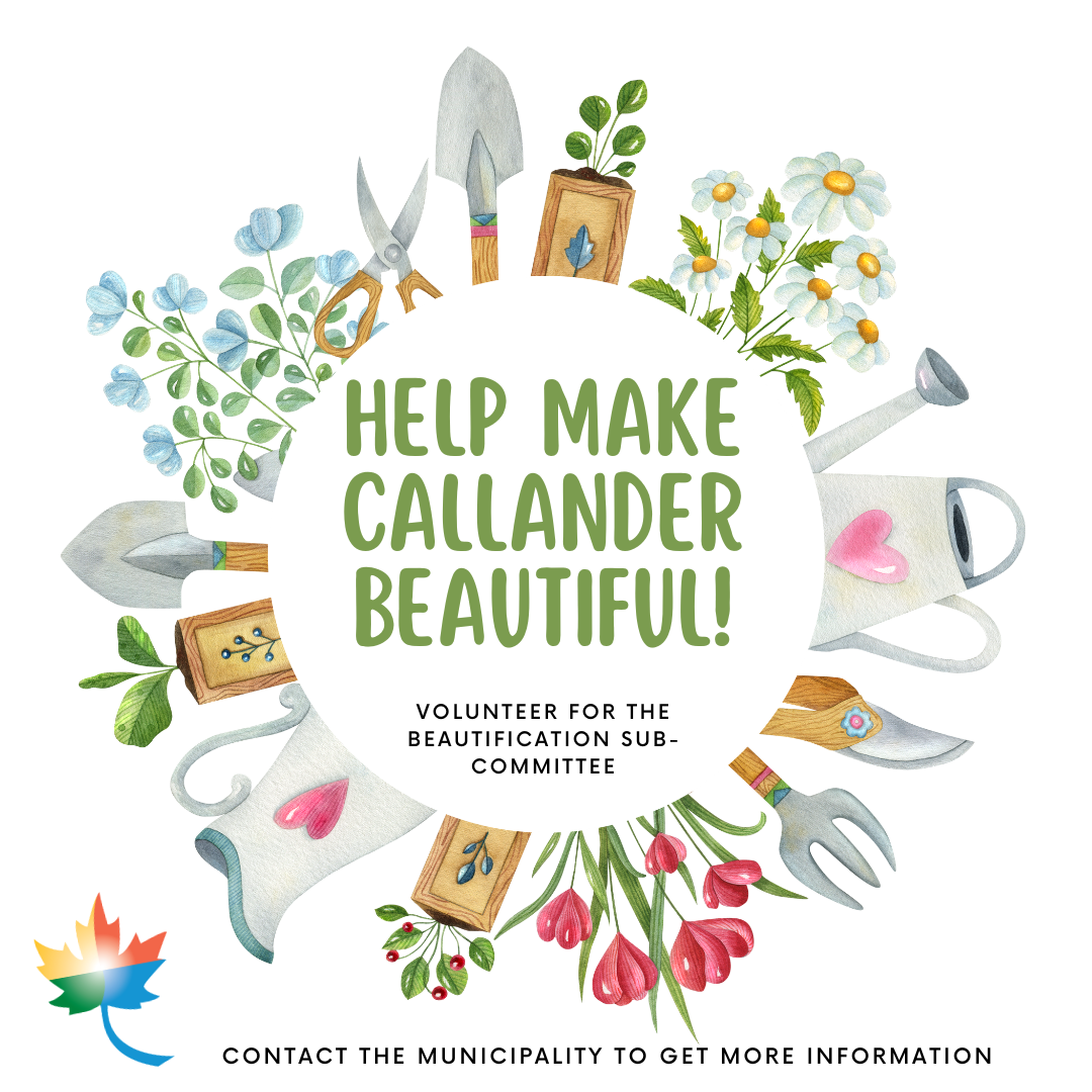 🌼 Call for Volunteers: Join the Callander Beautification Sub-Committee! 🌼